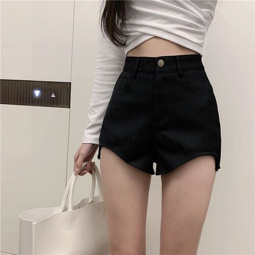 Woman Denim Shorts 2023  Summer Elastic Jeans Short Women Se