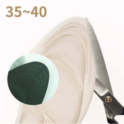 1 to 5 Pairs Insole Pad,Inserts Anti-slip for High Heel Shoe