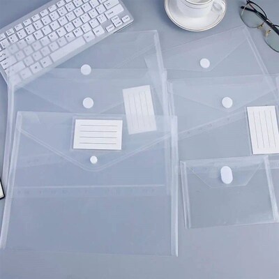 High Quality A4/A5/A7/A8 File Folder Transparent Waterproof