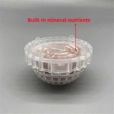 1Pc Transparent Aquarium 2-in-1 Water-sinking Ball