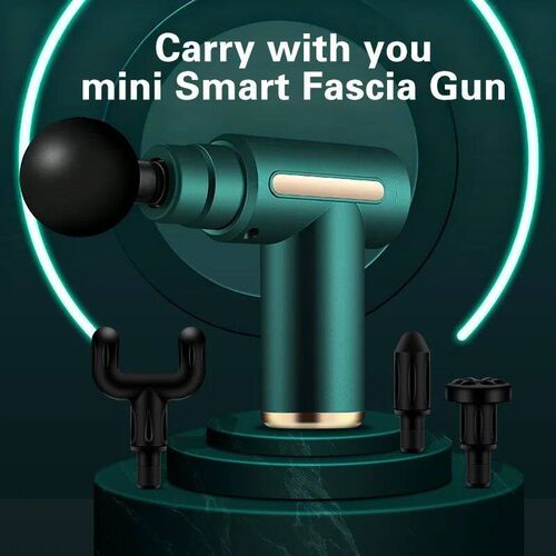 Portable electrc fasca gun wth 6 ntensty levels for deep tss