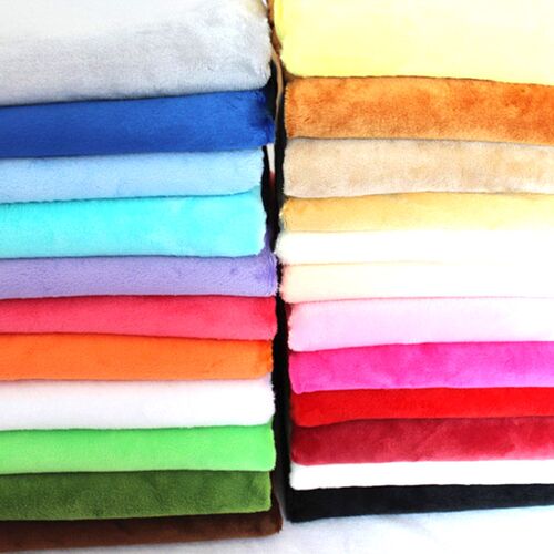 50cm*160cm Short plush crystal super soft plush fabric for s