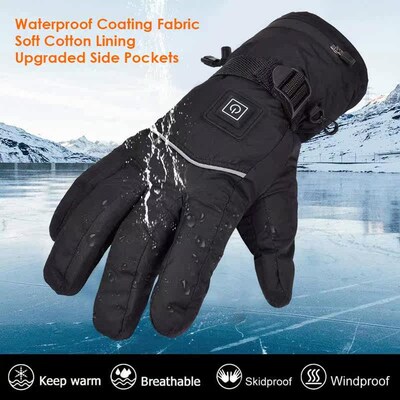 Heating Gloves Comfortable Functional for Night Riding