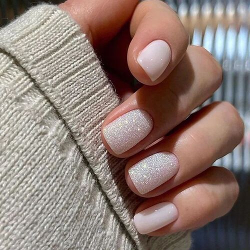24Pcs Gradient Acrylic Fake Nails Art Long Ballet Wearing Na