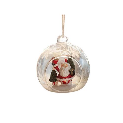 Glass Christmas Ornaments Ball Set, Holiday Tree Decorations