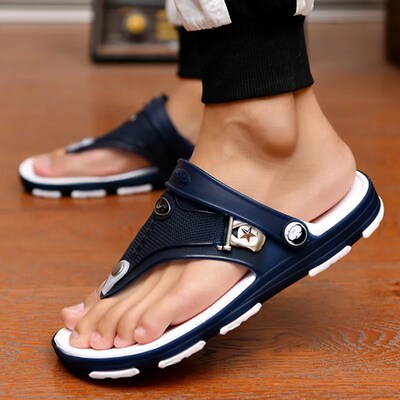 Summer cycling flat shoes anti-skid wear-resistant slippers