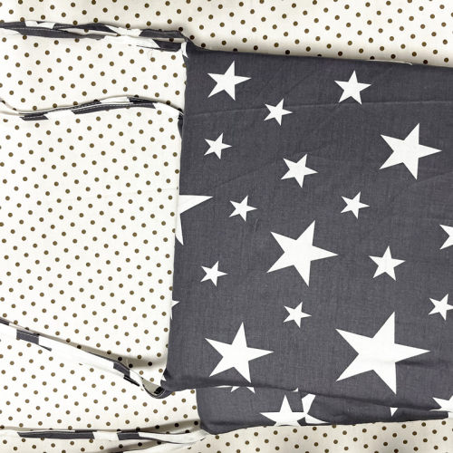 baby nursery Nordic Stars Design Baby Bed Thicken Bumper One