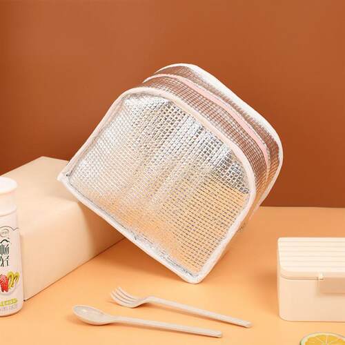 Thermal Insulated Lunch Box Tote Food Small Cooler Bag Pouch