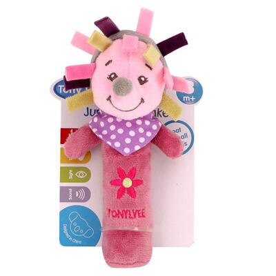 Baby Animal Hand Bell Rattle Soft Rattle Toy Newborn Rattle