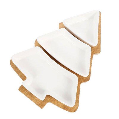 Fruit Tray Ceramic Snack Platter Artificial Dish Dessert