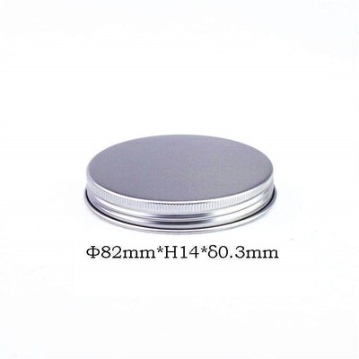 68mm 70mm72mm 82mm 89mm 100mm threaded aluminum cap PET