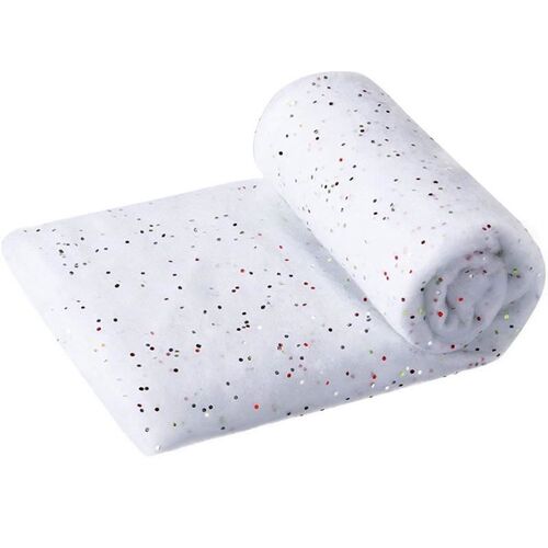 Christmas Snow Cover Blanket Artificial Cotton Blanket for C