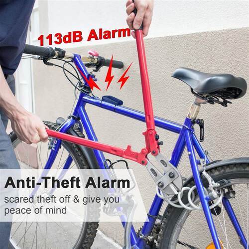 Rockbye Bicycle Alarm Bell 113dB Electric Bike Horn Motorbik