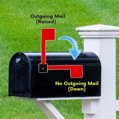 X52A-Mailbox Flag Mailbox Supplies Creative Practical