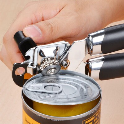 3-in-1 Tin Can Opener Beer Bottle Cutter Hand GripHeavy Dut