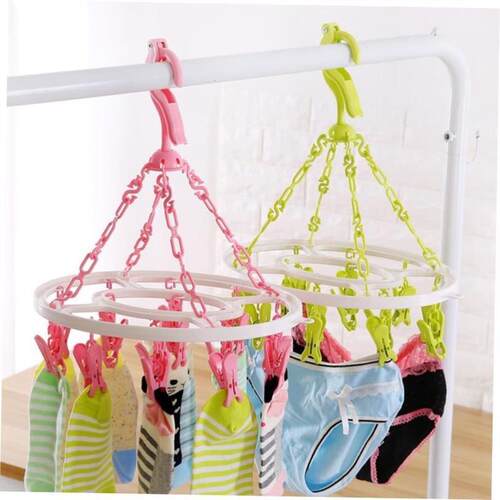 round hanger clips wind socks plastic hangers rack hooks