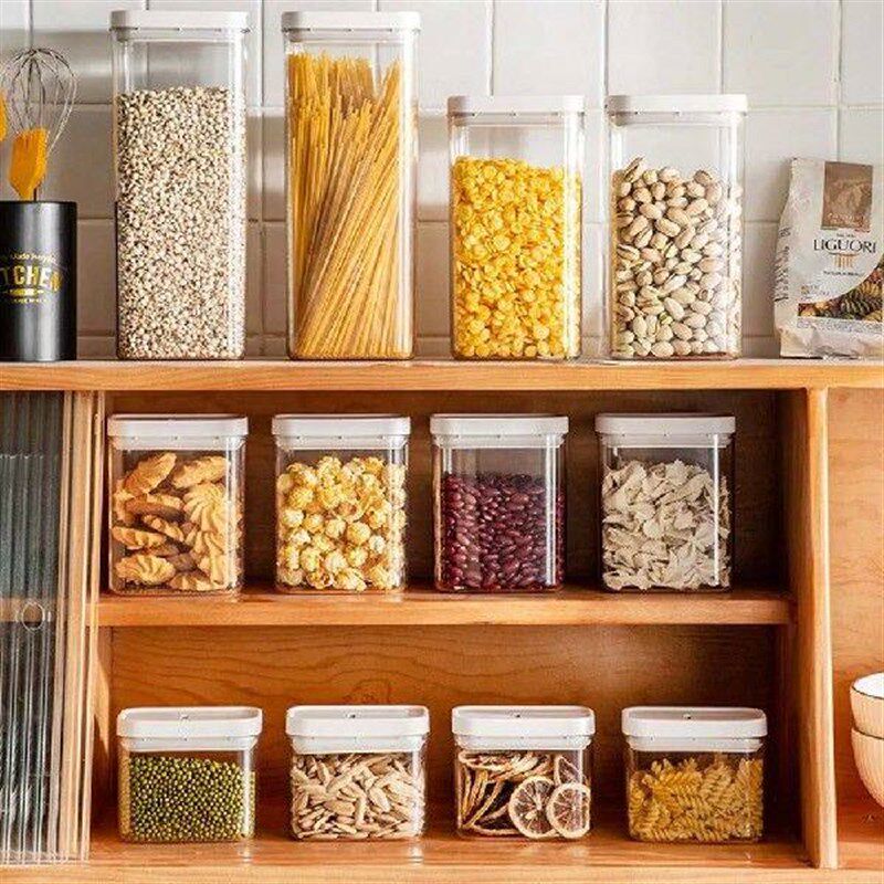 Plastic Grain Keep Fresh Transpa