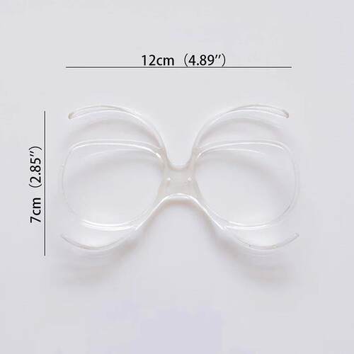 Ski Goggles Myopia Frame Insert Optical Adaptor Flexible Pre