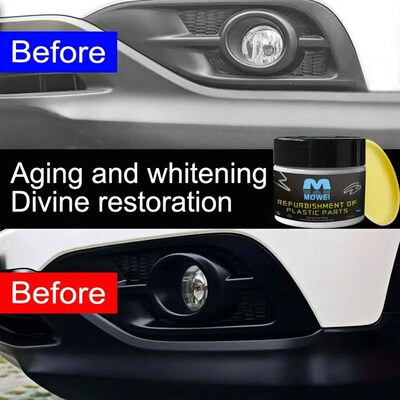 Car Plastic Restorer Coating Agent Auto Plastic Rubber Exter
