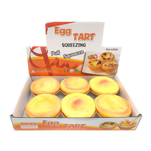 Cheese Tart Squeeze Fun Stress Relief Toy Slow Rebound Simul