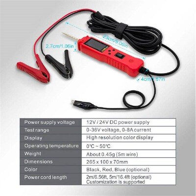 12 24V Automotive Circuit Tester Power Circuit Probe