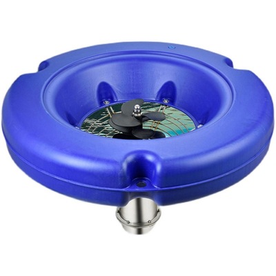 空气能鱼塘增氧机养殖大型大功率不锈钢曝气叶轮底部制氧泵叶轮式