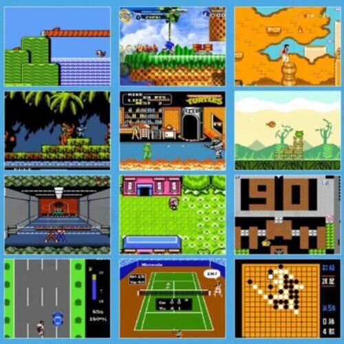 Built-in 500+ Classic games 5 inch arcade retro Console game