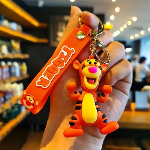 Cartoon Keychain Pooh Bear Eeyore Tigger Piglet Cute Bag Pen