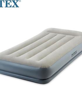 intex 64116 单人充气床垫气垫床内置电泵冲气床加厚
