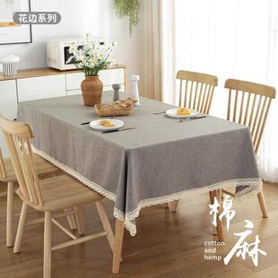 Table Cloth Linen Lace Tablecloth Rectangular Dining Table