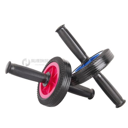 Solid Abdominal Wheel with Knee Pad Heavy Muscle Training Wh