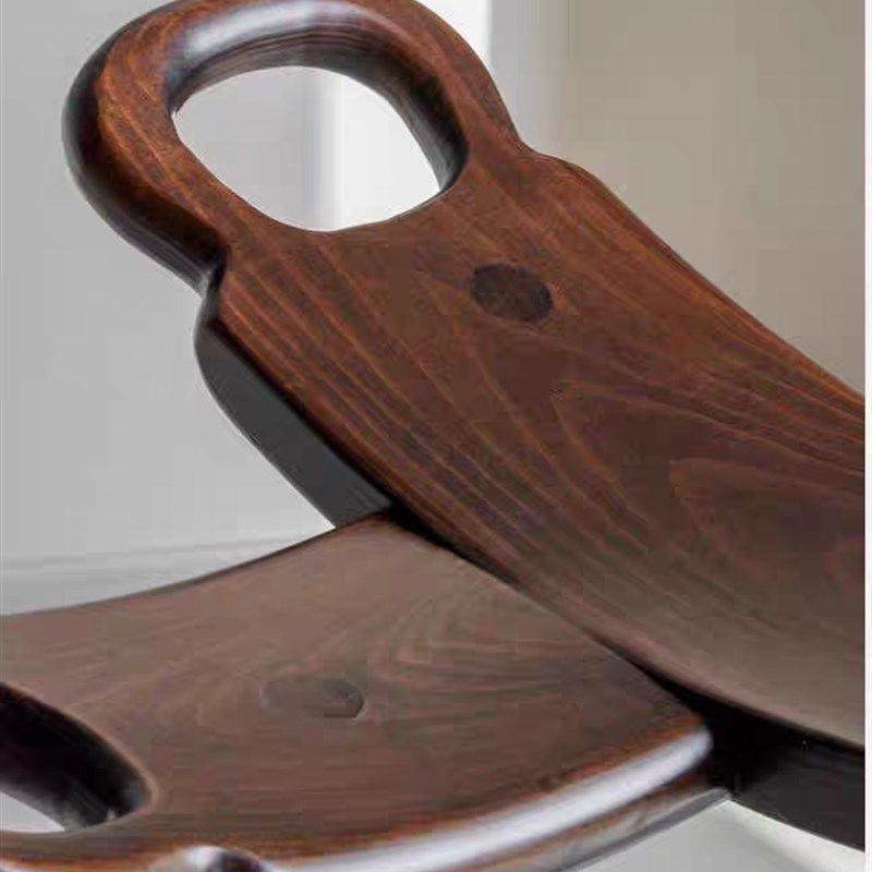 实木吧台凳中古风设计师创意西班牙高脚凳民宿家用休闲三脚岛台椅,住宅家具,家用高脚椅,淘宝优惠券,粉丝福利购,淘宝优惠卷