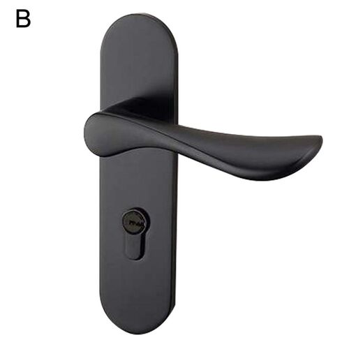 Antique Mute Black Door handles for Interior Doors Modern do