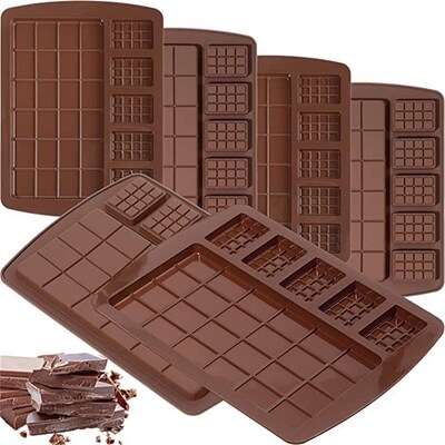 Silicone Mold 2 Size Waffle Chocolate Mold Fondant Patisseri