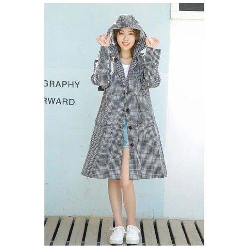 Big Size Women Breathable Raincoat Lightweight Rain Coat