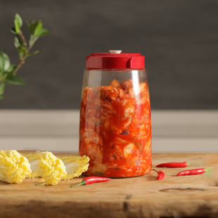 居元素思密达玻璃腌制罐食品级带盖食品密封罐腌咸菜腊八蒜玻璃瓶