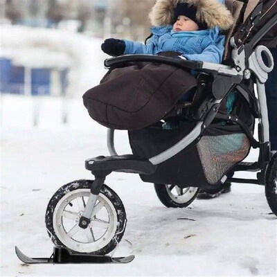 Kids Snow Skis Set Balance Cycling Scooter Parts