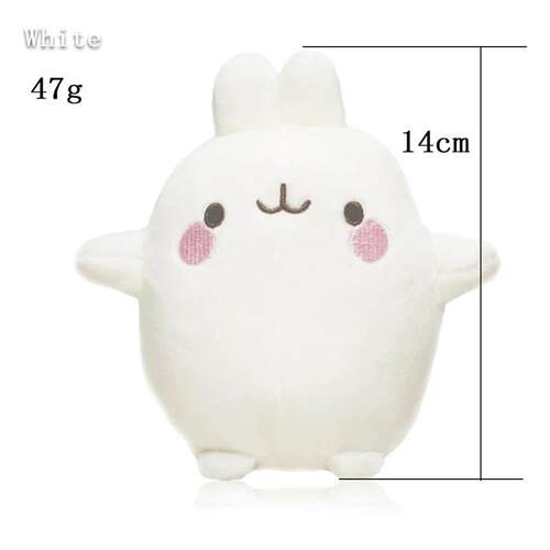 Genuine 14cm Molang Piu Piu Kawaii Cute Plush Chick Rabbit K