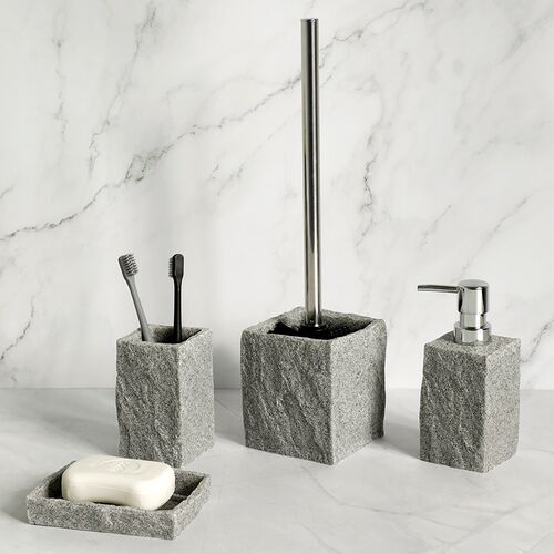 Bathroom Accessories Single Imitati Granite Iiquid Soap Disp