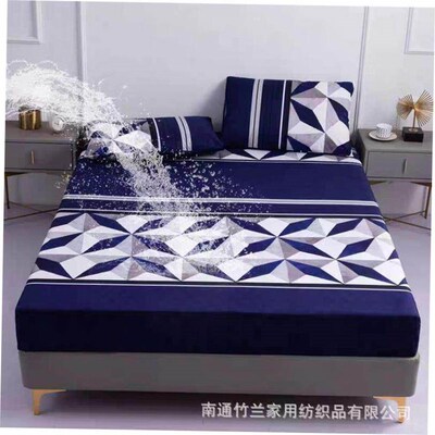 Waterproof fitted sheet sheet elastic bedsheet bed cover床笠