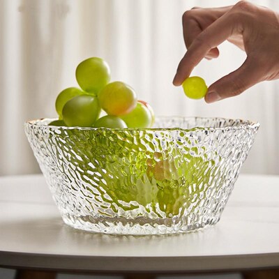 salad bowls dessert fruit bottles dishes glass bowl set