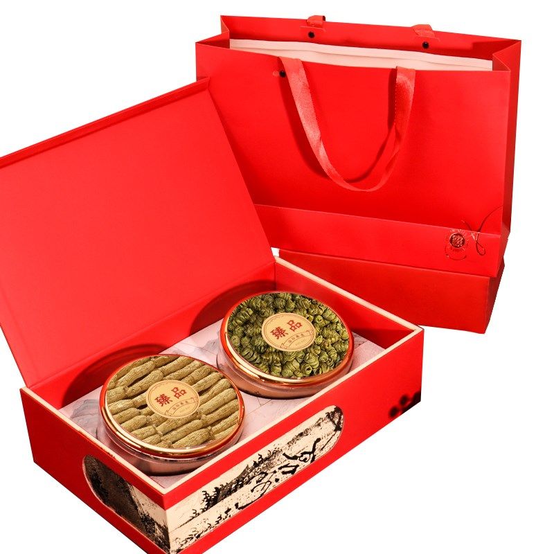 中秋节干货礼品盒空盒得福滋补品拼三拼罐海参石斛燕窝定制礼盒,包装,礼品盒,淘宝优惠券,粉丝福利购,淘宝优惠卷