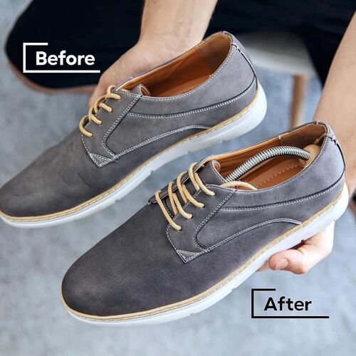 Repacego 2 Pc Wooden Shoe ree Uniex High-grade Spring Shoe A