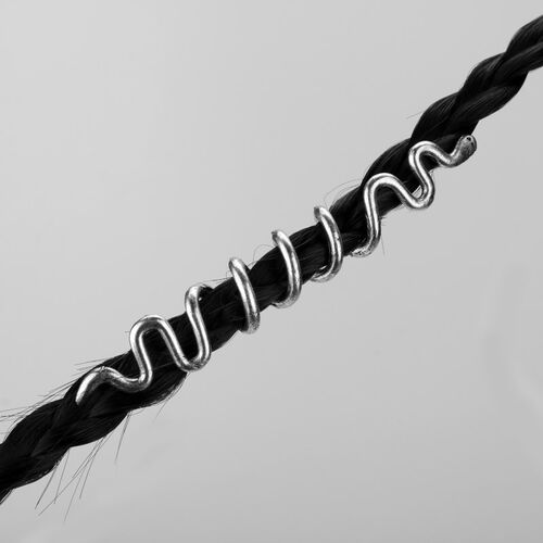 Viking Spiral Charms Beads for Hair Braids for Beard Hair Be