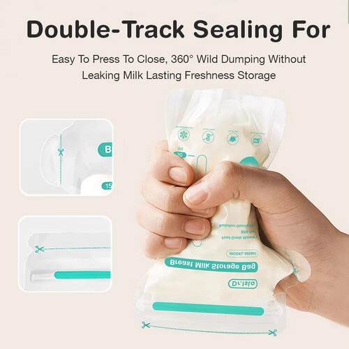 Dr.isla 30Pcs 150ML Breast Milk Storage Bag Disposable