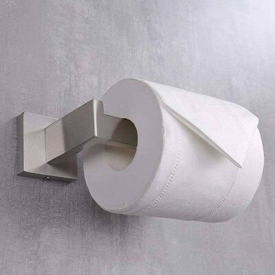 Bathroom Toilet Paper Stand Stainless Steel Matte Black Toil