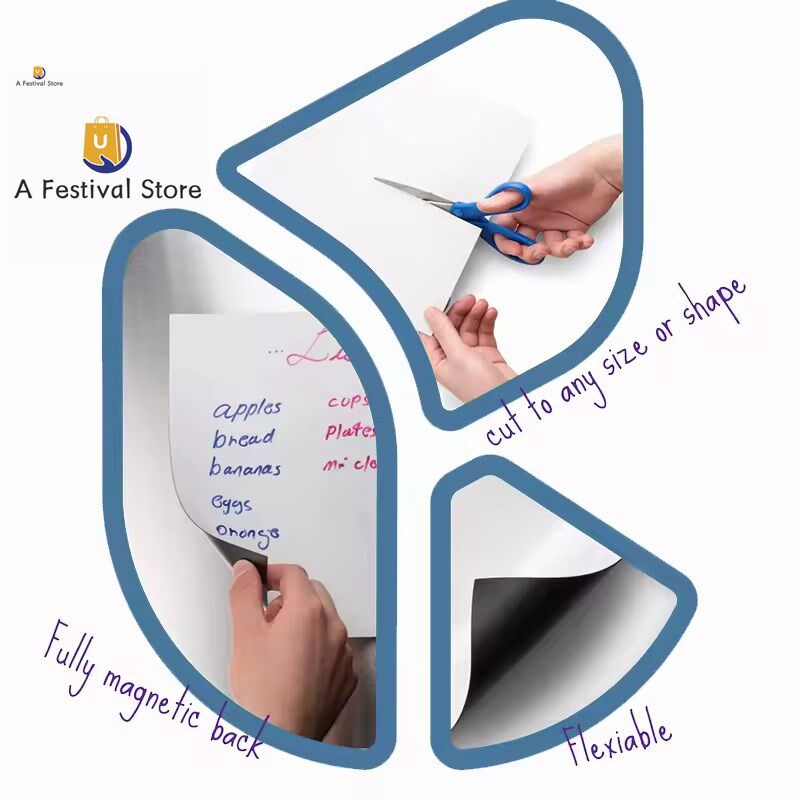 A3+A4 Magnetic Dry Erase Board Fridge Markers WhiteBoard图片