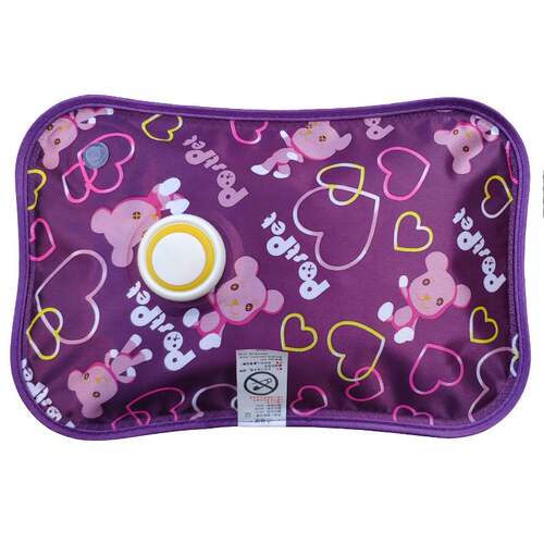 Water injection silk cloth electric hot water bag smooth sur