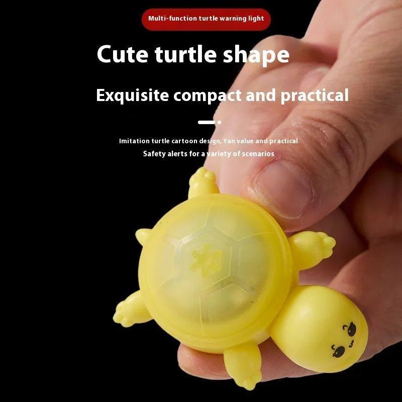 Bicycle Warning Light Colorful Little Turtle Long Endurance图片