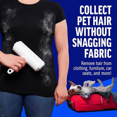 Roller Pet Hair Remover and Reusable Lint Roller Cat and Dog